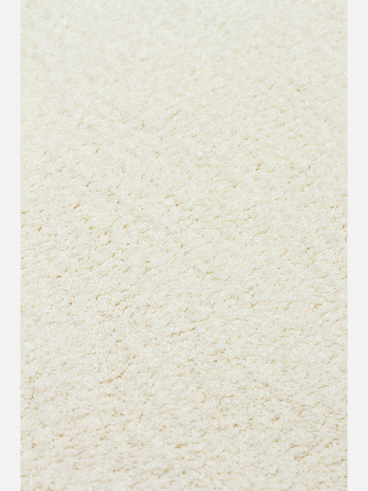 Peace Hav Toz Vermez Yumuşak Tuşeli Zarif Shaggy Halı 01 WHITE - Carpetdocia