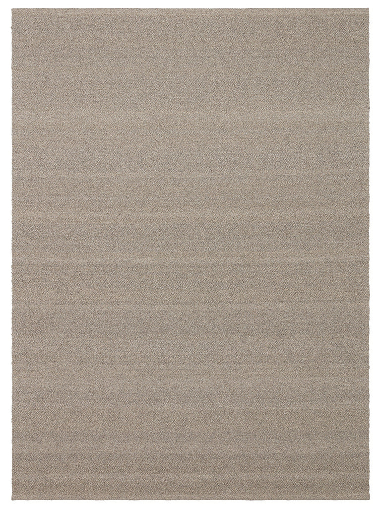 Agra Series Wool Polyester and Cotton Blend Handwoven Rug DARK STONE