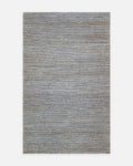 Baccarat Neo Jute 100% natürlich Wohnzimmer, Flur, Küche, Balkon Handgeknüpfter Strohteppich BCNSLATEBLUSB3