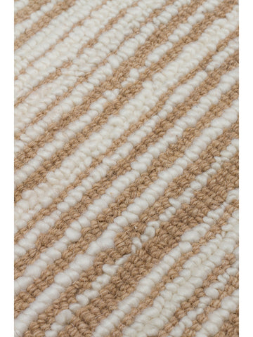 سجادة يدوية من مزيج الصوف والقطن من سلسلة Barcelona BEIGE