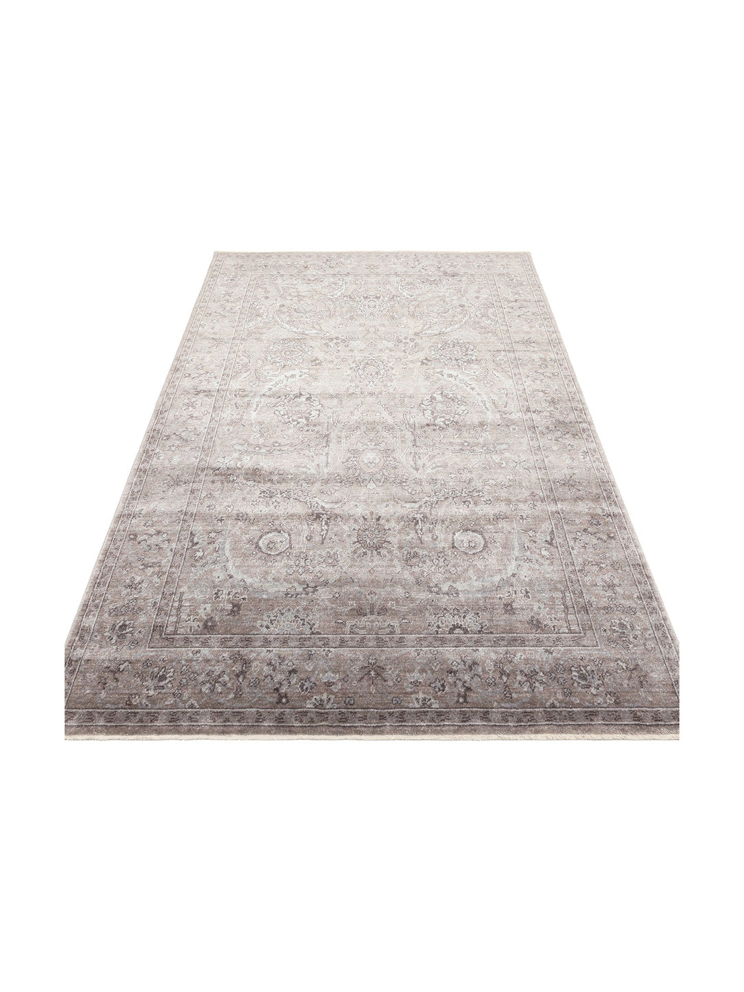 Çırağan %100 Naturel Özel Işıltılı El Emeği ile Özel Tezgahlarda Üretilen TENCEL™ Uşak Halısı 07SMGR - Carpetdocia