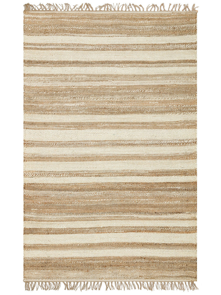 Crown Jüt %100 Naturale Tappeto Intrecciato a Mano per Soggiorno, Corridoio, Ingresso, Cucina, Balcone 11 NATWHIXW
