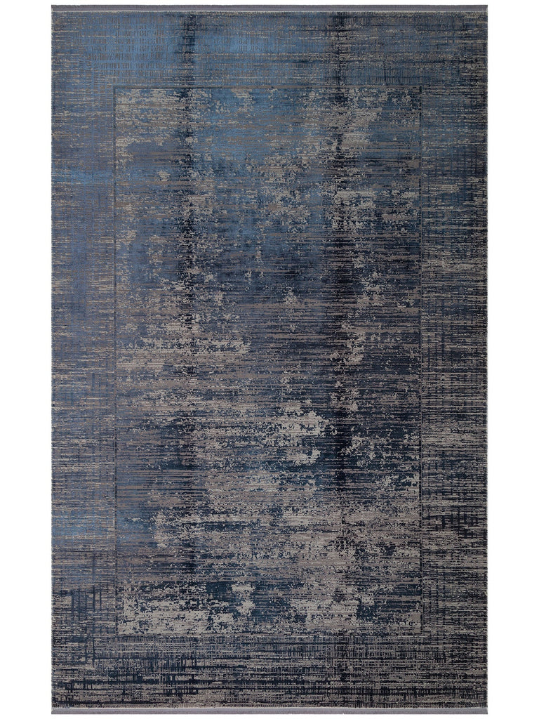 Elegant Dyed Special Shiny High-Quality Dense Weave Living Room Corridor Modern Carpet 02 NAVY