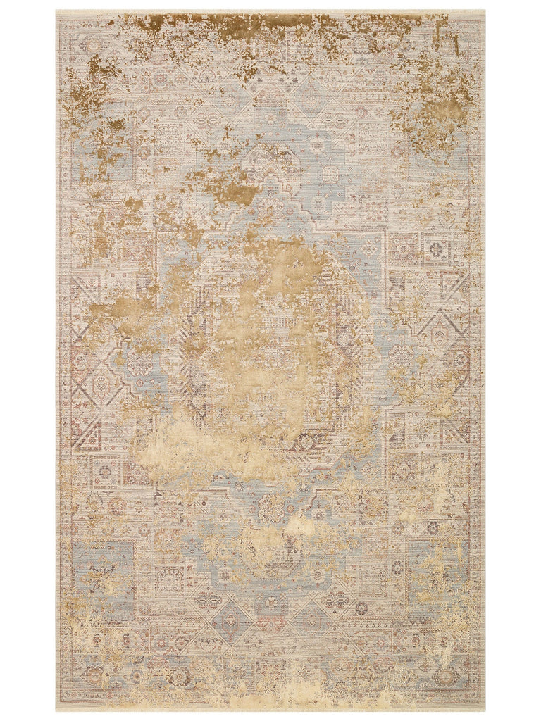 Göreme Series High Low Texture High-Quality Dense Weave Modern Living Room Carpet 03 CAMEL