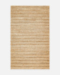 Knit Jute Handwoven Natural Jute Mat Carpet with Different Weave Texture 1152 NATURAL XW