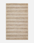 Knit Jute Handwoven Natural Jute Mat Carpet with Different Weave Texture 1410 SILVER XW