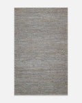 Knit Jute Handwoven Natural Jute Mat Carpet with Different Weave Texture 1512 NAVY MULTY XW