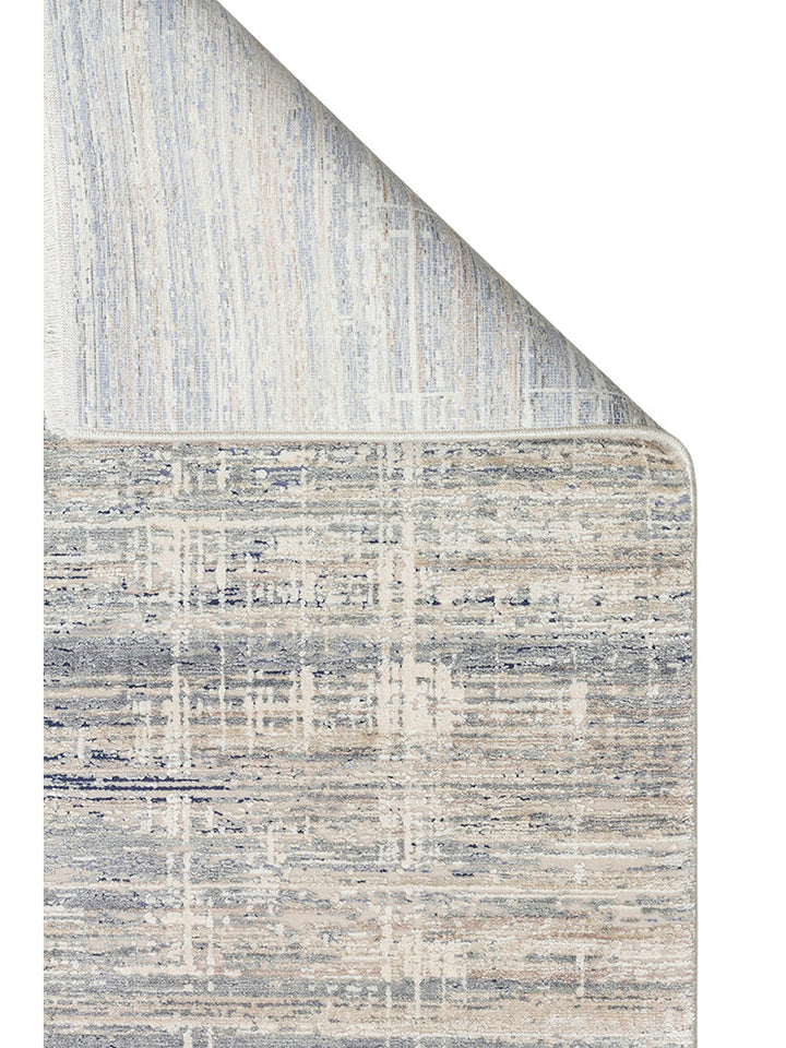 Lucia Serisi Modern Parlak Salon Oturma Odası Yatak Odası Antre Halı MARINE - Carpetdocia