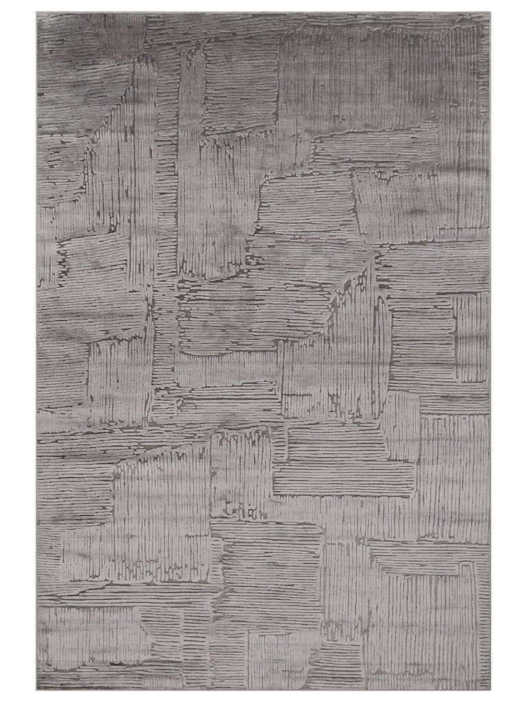 Mallorca Series Soft Textured Dense Woven Elegant Rug ANTRASIT