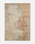 Tapis tissé à la main en laine et soie de bambou, collection Florence, GREY BEIGE