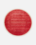 Oushak Carnaval 100% Natural Easy to Clean Handcrafted TENCEL™ Modern Uşak Carpet 06 RED Q