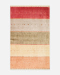 Oushak Carnaval 100% Natural Easy to Clean Handcrafted TENCEL™ Modern Uşak Carpet 11 RED AUTUMN