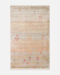 Oushak Carnaval 100% Natural Easy to Clean Handcrafted TENCEL™ Modern Uşak Carpet 15 BEIGE AUTUMN