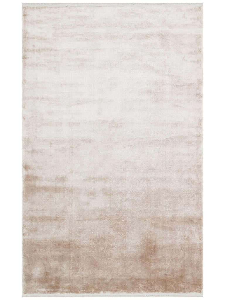Oushak Plain 100% Natural Solid Color Handmade on Special Looms Viscose Uşak Rug PLNBEGTN