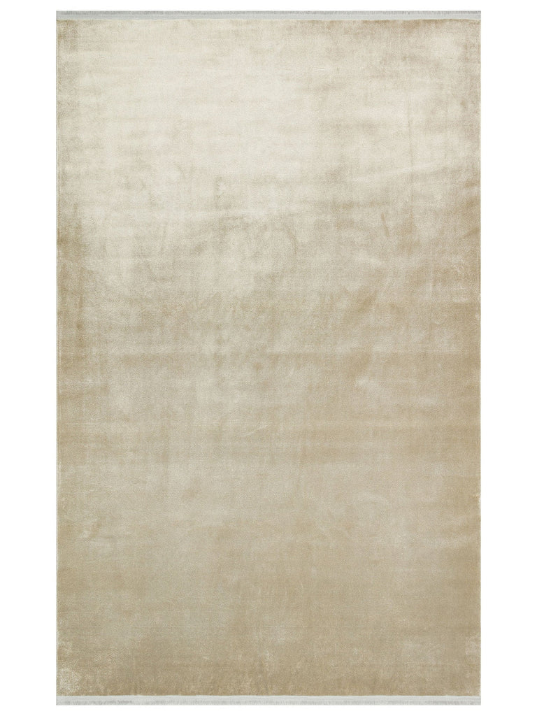 Oushak Plain 100% Natural Solid Color Handmade on Special Looms Viscose Uşak Rug PLNLAT