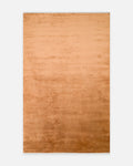 Oushak Plain 100% Natural Solid Color Viscose Oushak Rug Handcrafted on Special Looms PLNTRR