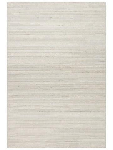 Palermo Series Wool and TENCEL™ Blend Handwoven Rug CREAM