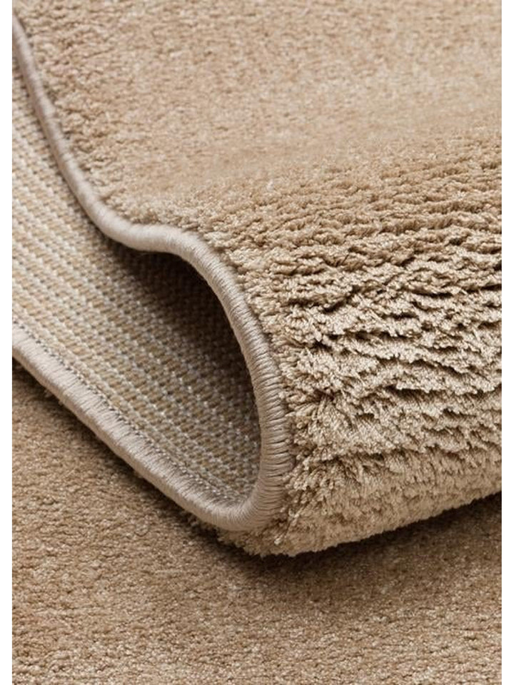 Peace Art Hav Toz Vermez Yumuşak Tuşeli Zarif Shaggy Halı 01 BEIGE - Carpetdocia