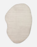 Peace Art Tapis shaggy élégant, à poils anti-poussière et au toucher doux 02 PIERRE FONCÉE