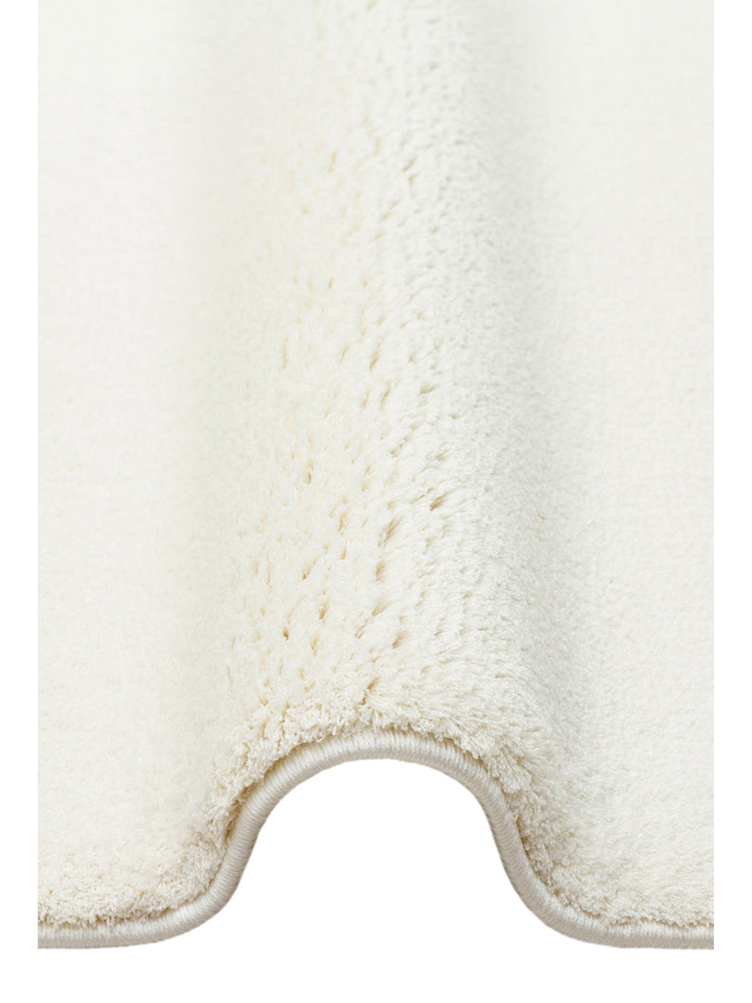 Peace Art Hav Toz Vermez Yumuşak Tuşeli Zarif Shaggy Halı 02 WHITE - Carpetdocia