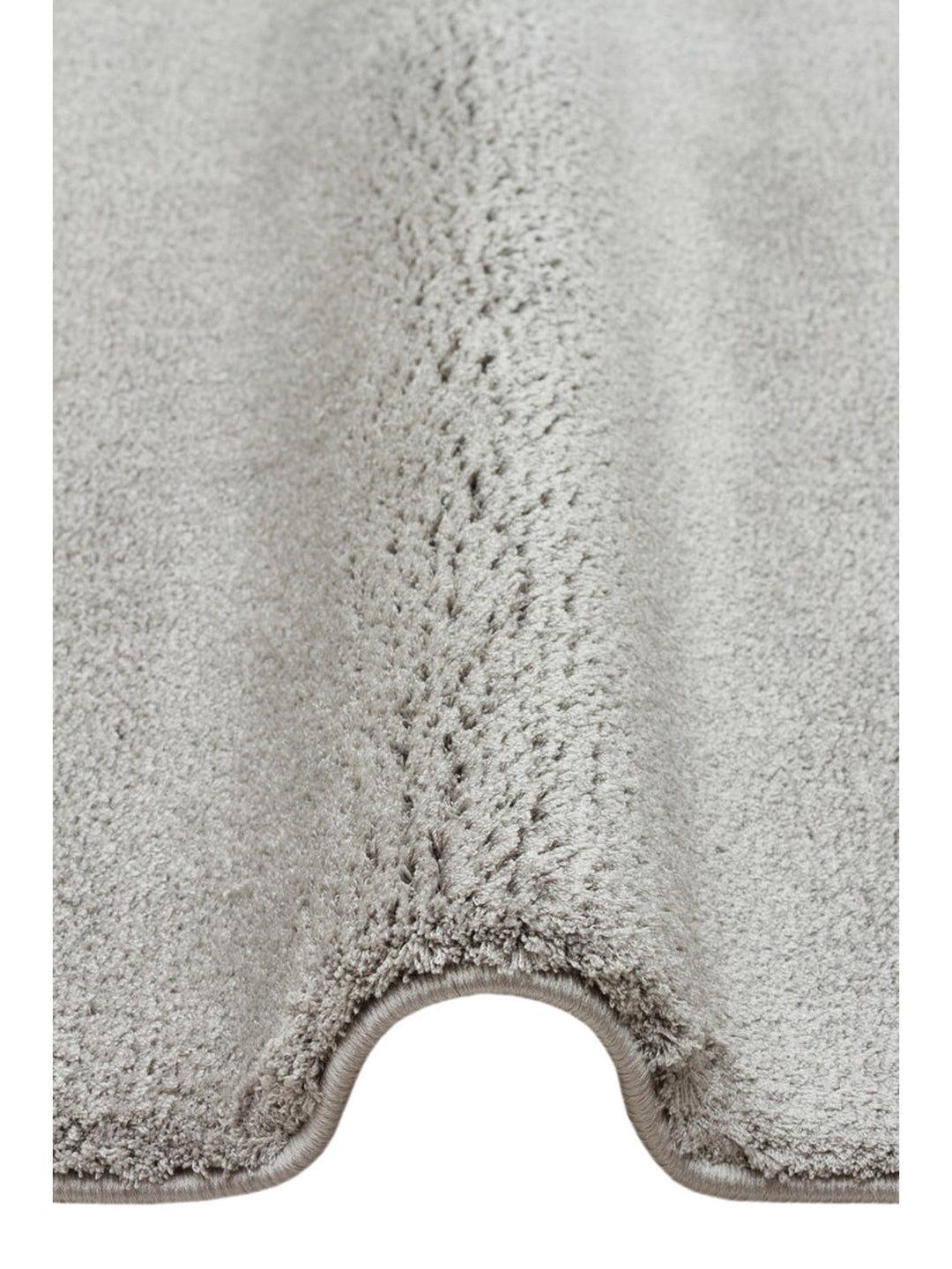Peace Art Hav Toz Vermez Yumuşak Tuşeli Zarif Shaggy Halı 03 GREY - Carpetdocia