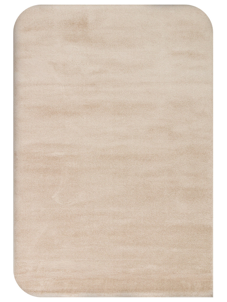 Peace Art Dust-Free Soft Touch Elegant Shaggy Rug 05 BEIGE