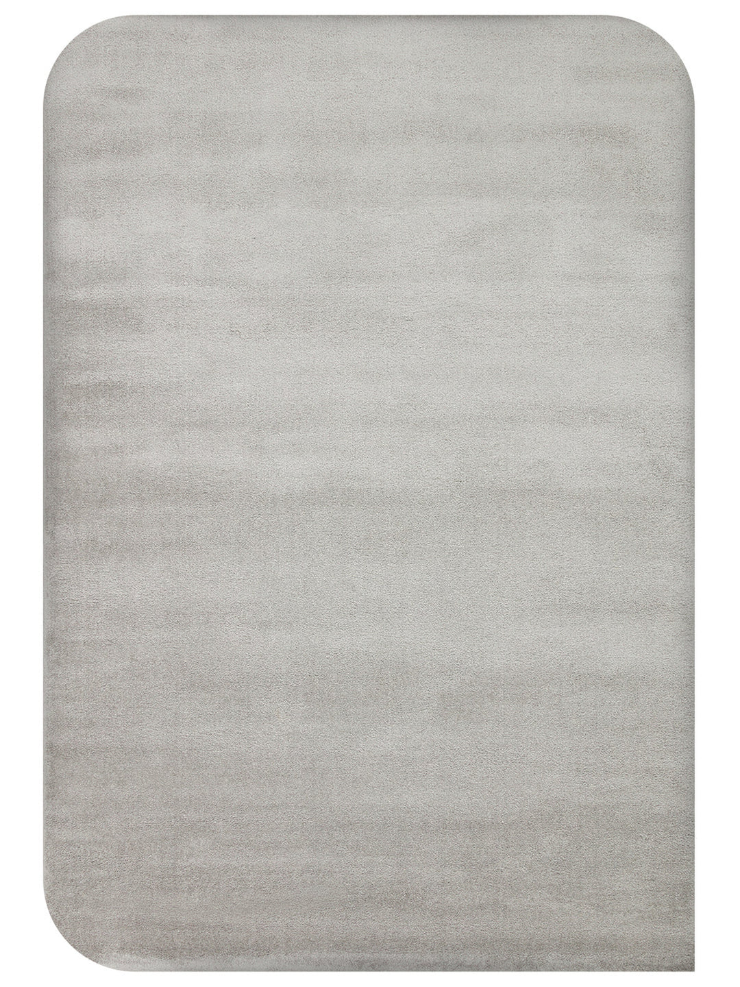 Peace Art Hav Toz Vermez Yumuşak Tuşeli Zarif Shaggy Halı 05 GREY - Carpetdocia