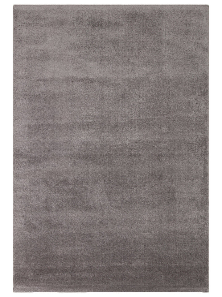 Peace Hav Toz Vermez Yumuşak Tuşeli Zarif Shaggy Halı 01 ANTHRACITE - Carpetdocia