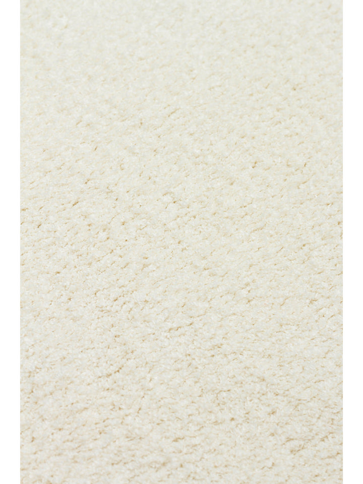 Peace Hav Toz Vermez Yumuşak Tuşeli Zarif Shaggy Halı 01 WHITE - Carpetdocia