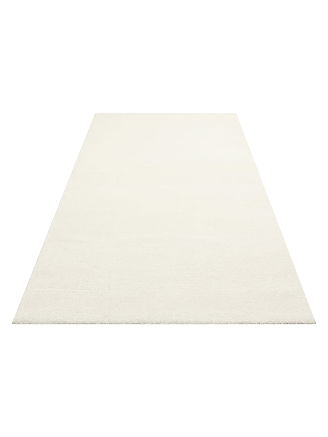 Peace Hav Toz Vermez Yumuşak Tuşeli Zarif Shaggy Halı 01 WHITE - Carpetdocia