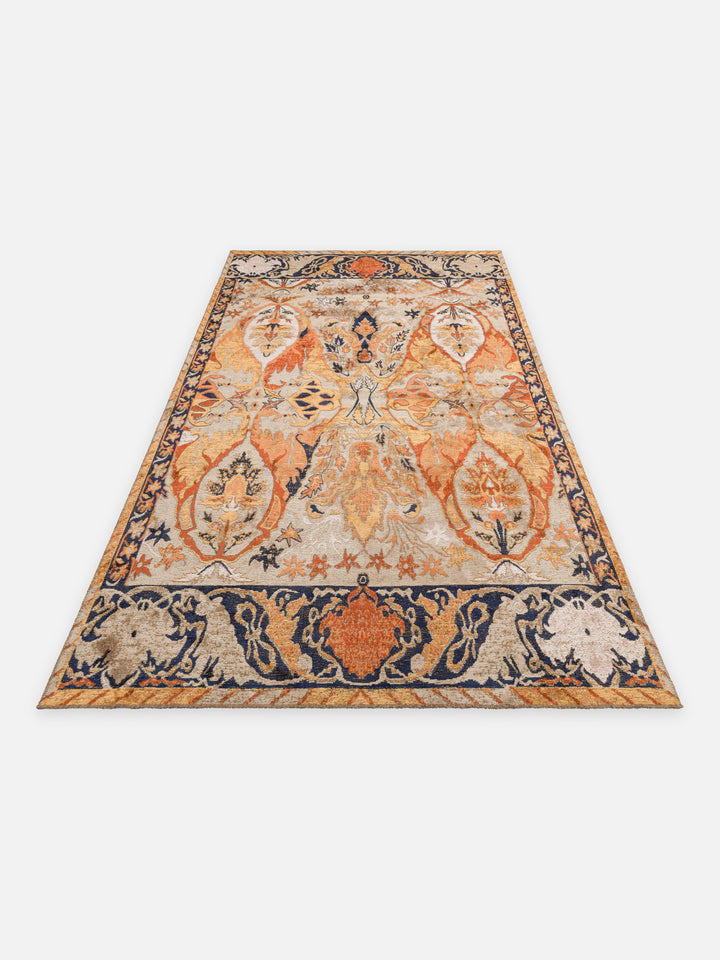 Ruggadocia Bidjar Apricot Hayat Ağacı Desenli Halı detay