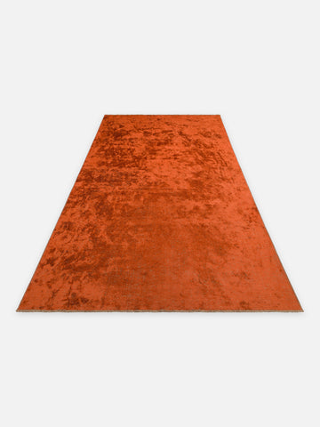 Ruggadocia Vermillion Bakır Düz Renk Halı detay