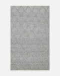 Woolstar 100% Natural Kazak Patterned Living Room Sitting Room Corridor Entrance Handwoven Knitted Rug DIAMONDGREY