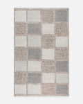 Woolstar 100% Natural Kazak Pattern Living Room Hallway Entrance Handwoven Knitted Carpet MARJORY NAT