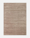 Kelly-Serie, handgeknüpfter Teppich aus 100 % natürlicher Wolle und Viskose für Wohnzimmer, Wohnbereich und Schlafzimmer, BRAUN